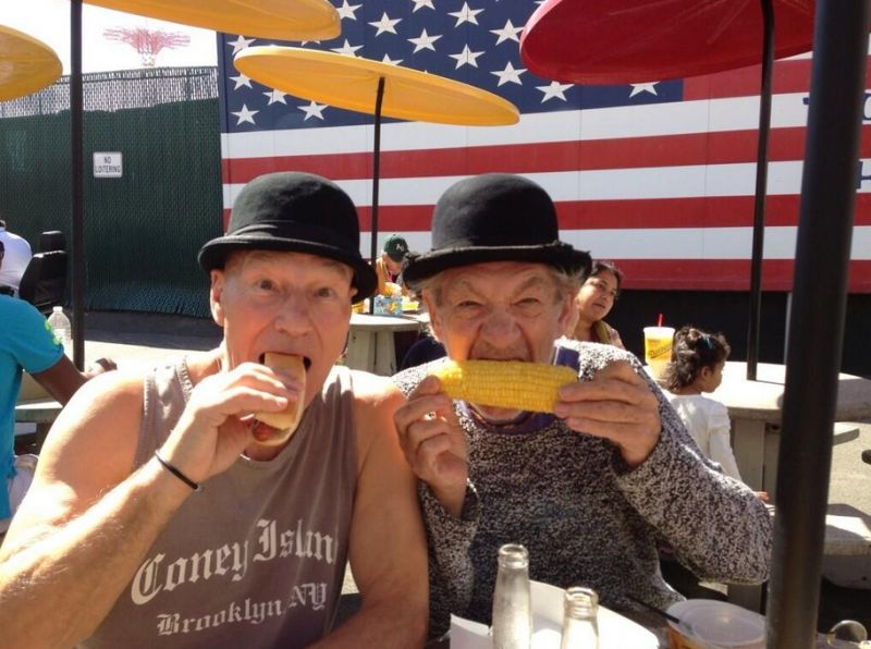 Illustration for article titled Sir Patrick Stewart and Sir Ian McKellen to Appear on Broadway, Together